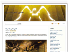 Tablet Screenshot of angels-angelology.com